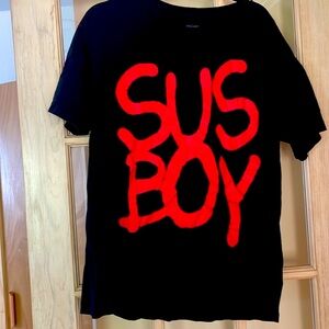 Sus boy anarchy lil peep short sleeve shirt #anarchy #susboy